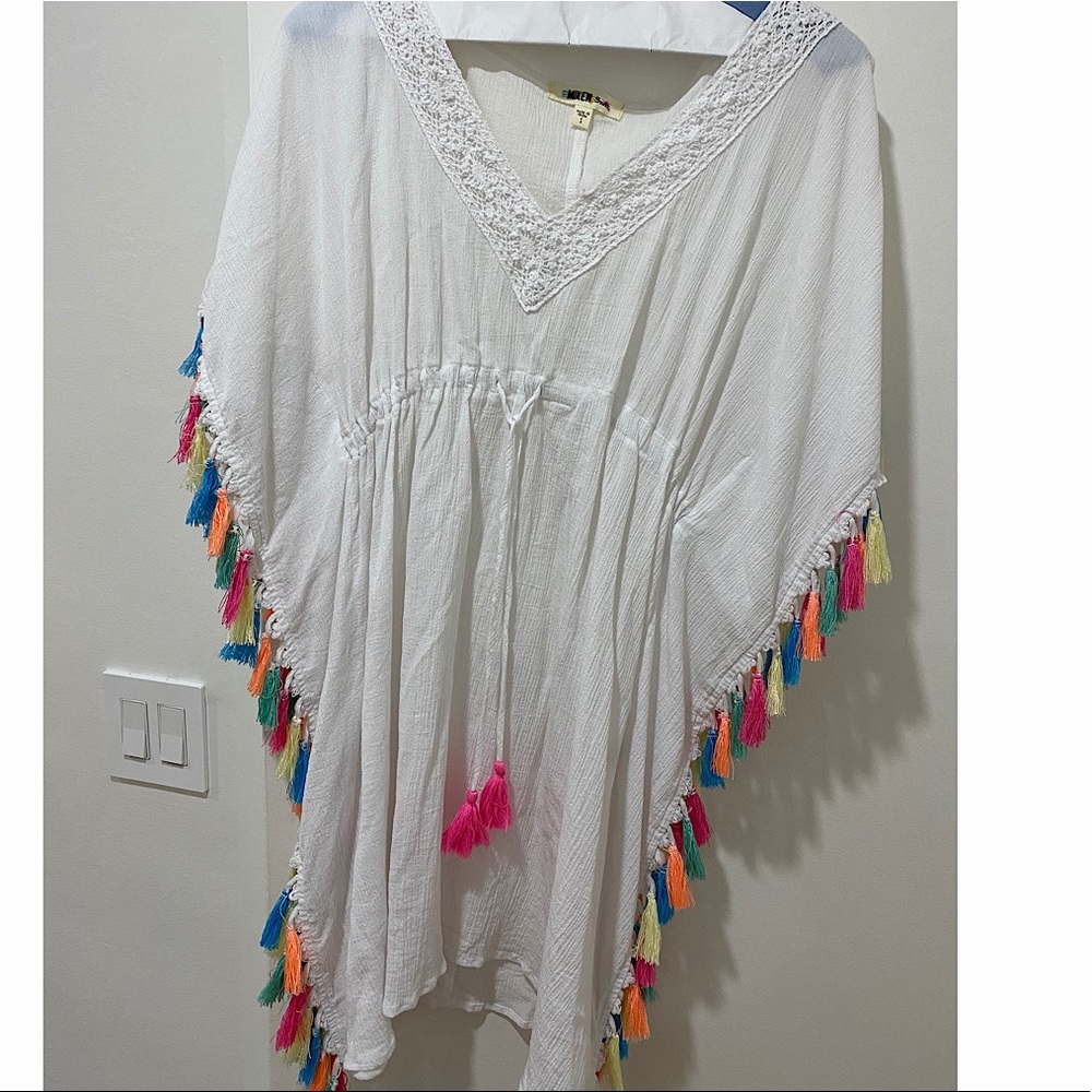 Milan Swim tassel cover up
